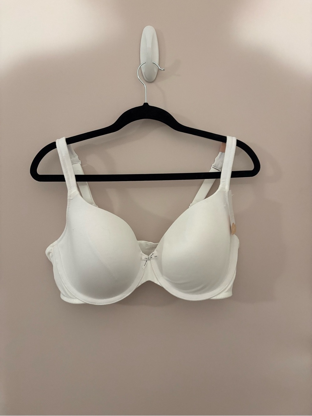 Lane Bryant Cacique 38DD Lightly Lined Bra White T-Shirt NWT